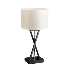 ไฟตั้งโต๊ะ L&E 01-02899 สีขาว/ดำ